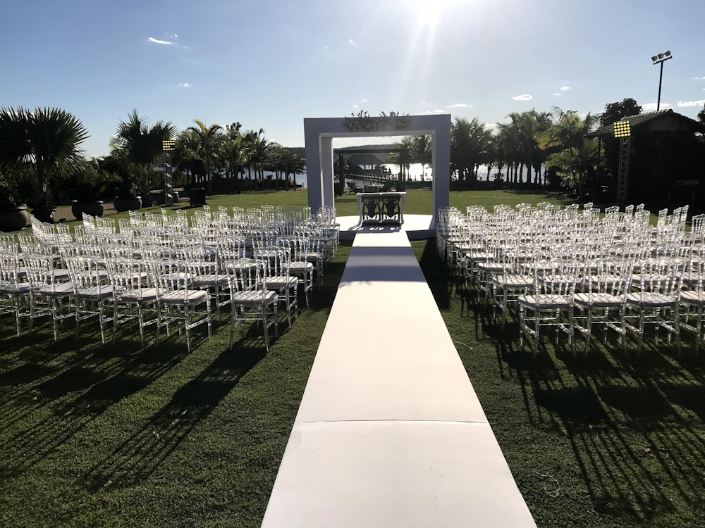 chairs near altar