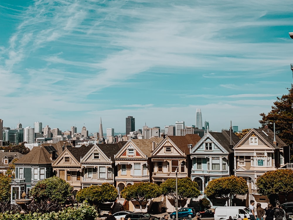 houses and buildings during day