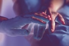 person's hands