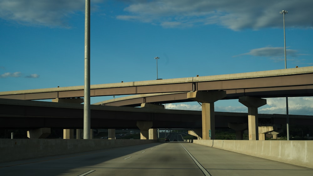 gray concrete flyover