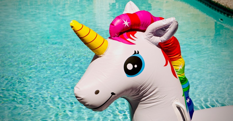 unicorn inflatable toy