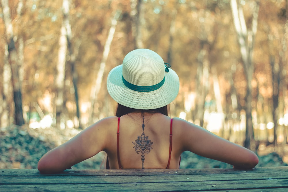 woman wearing hat during daytime