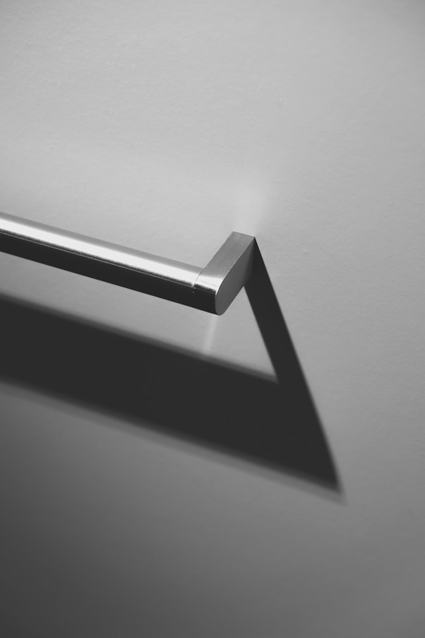 gray steel bar