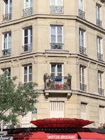 beige building