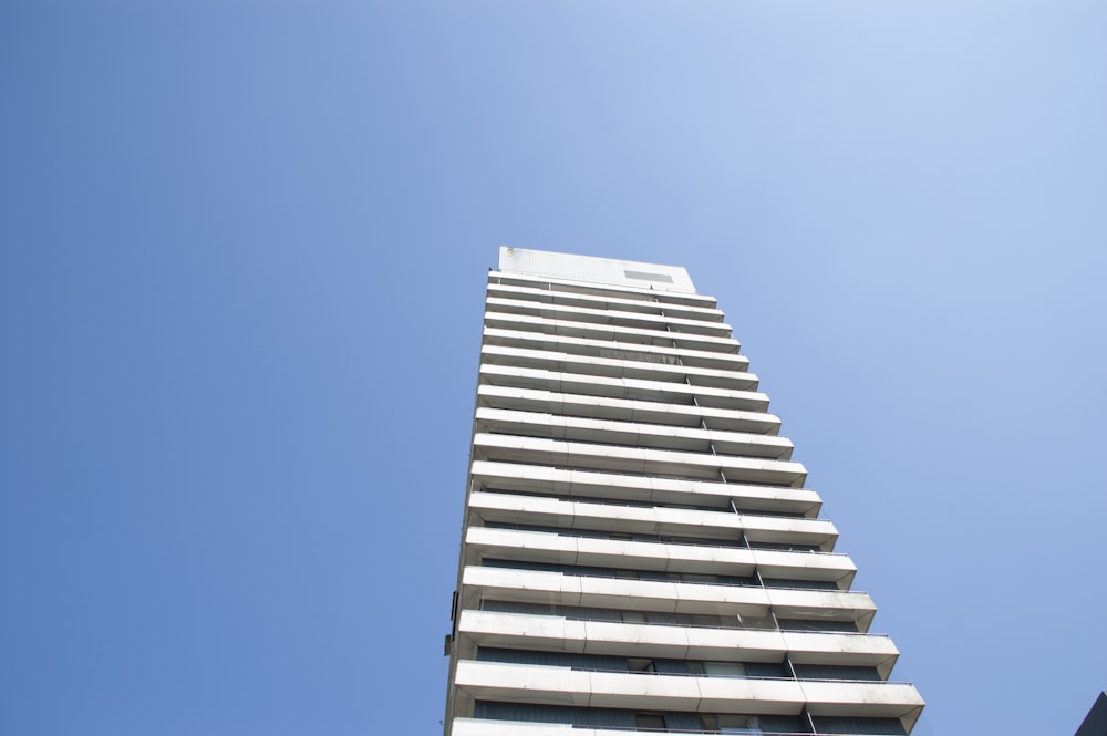 white high-rise building