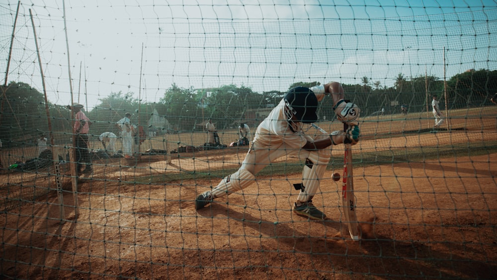 Fotografía de un partido de béisbol