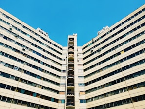 A stunning view of a completed residential building by IRS Infratech.