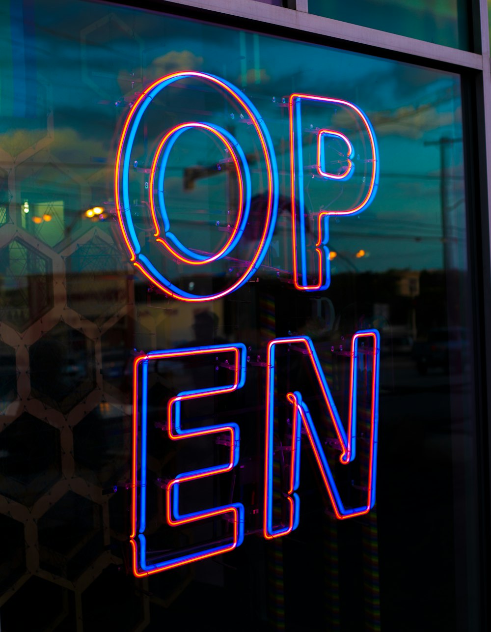 OPEN LED signage