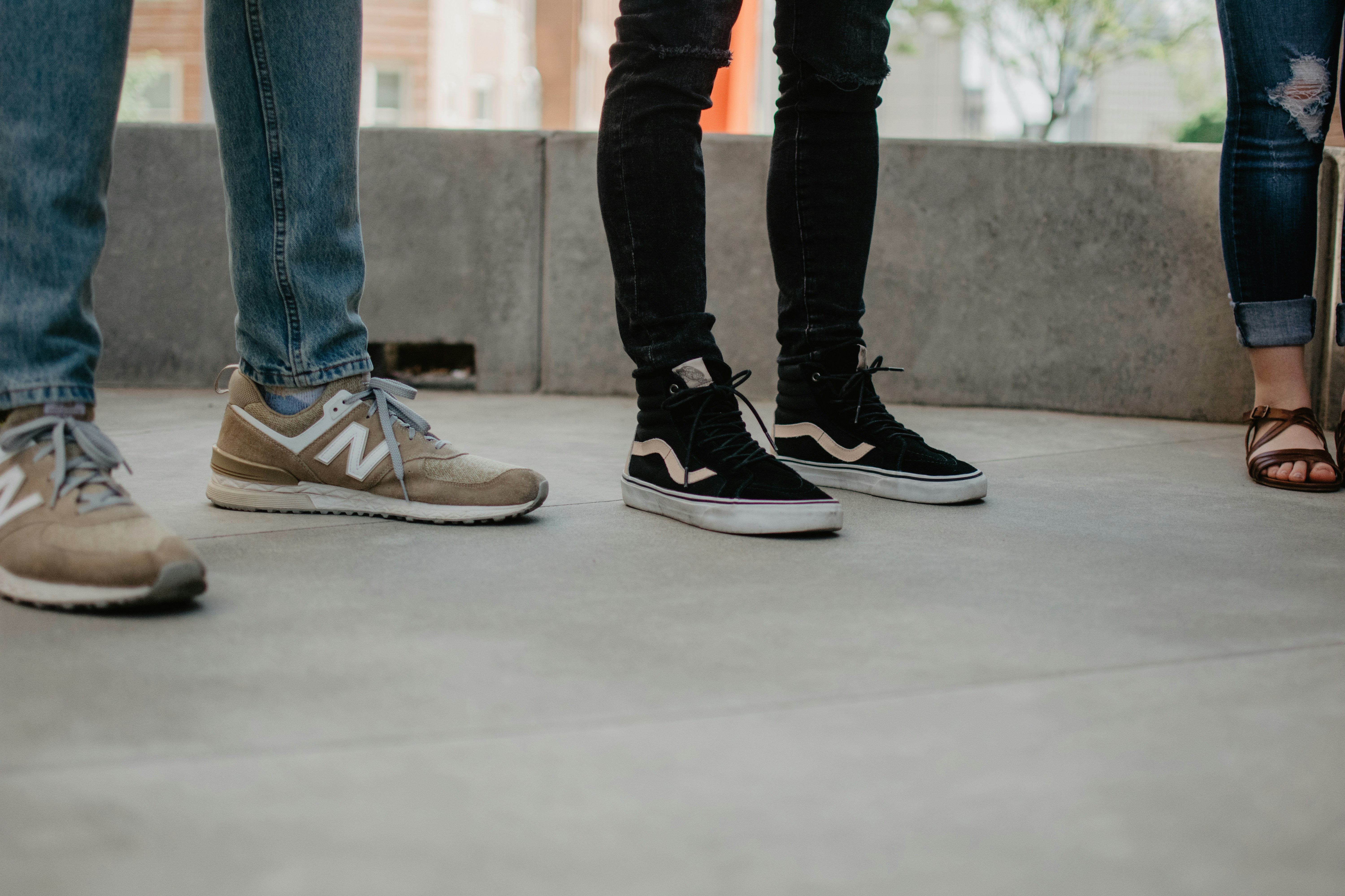 jeans and vans