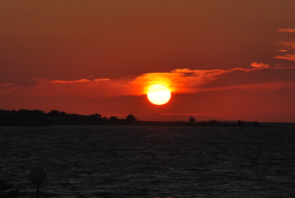 sea during golden hour