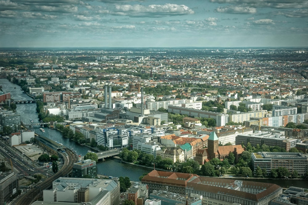 city with high-rise buildings during daytime