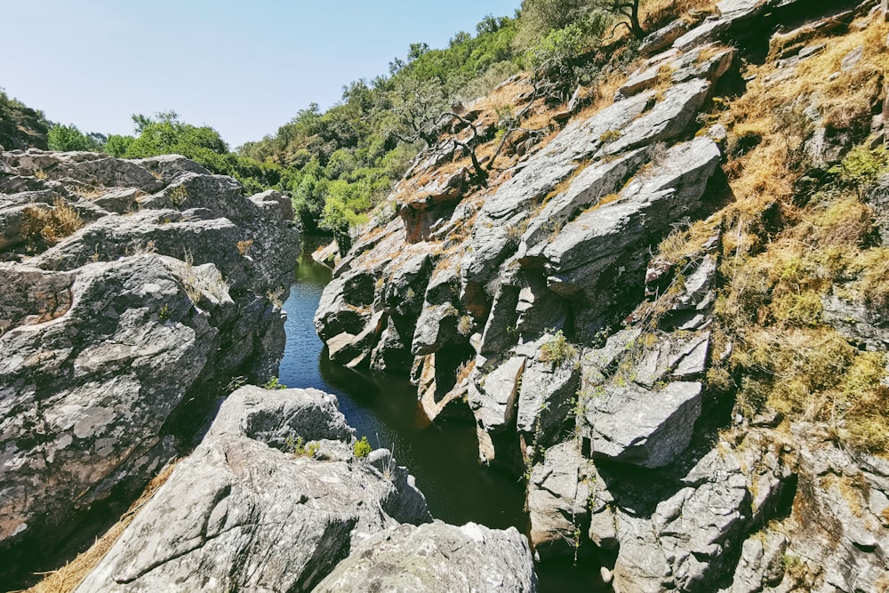 rock formation photography