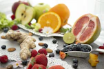 assorted fruits and spices