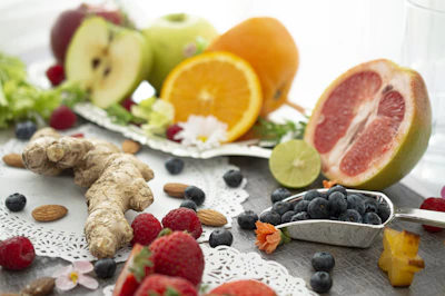 assorted fruits and spices