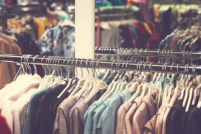 assorted color clothes lot