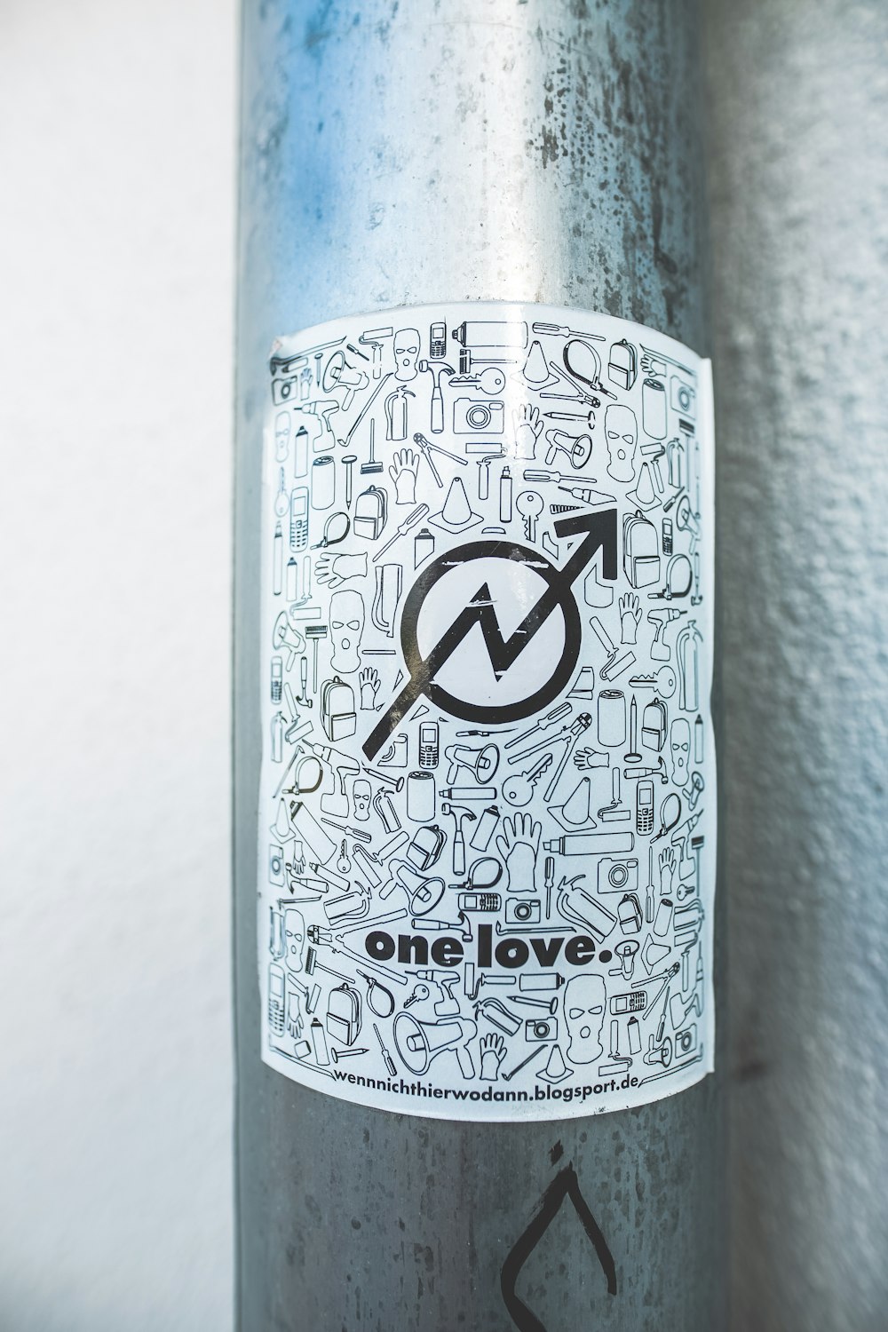 One Love signage