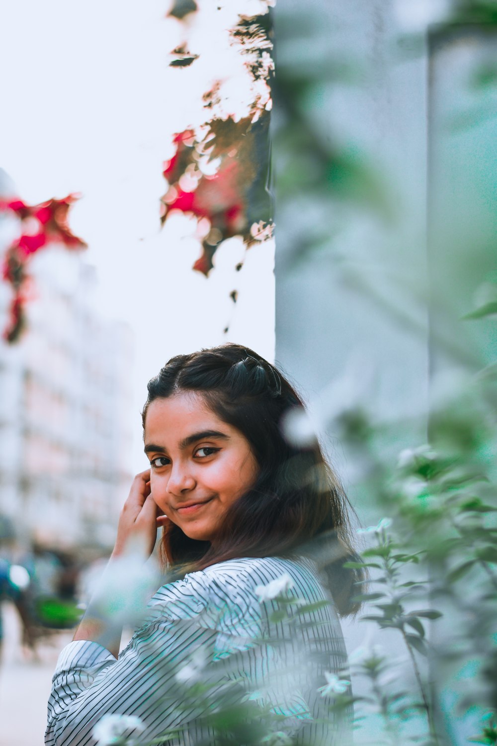 smiling girl photo