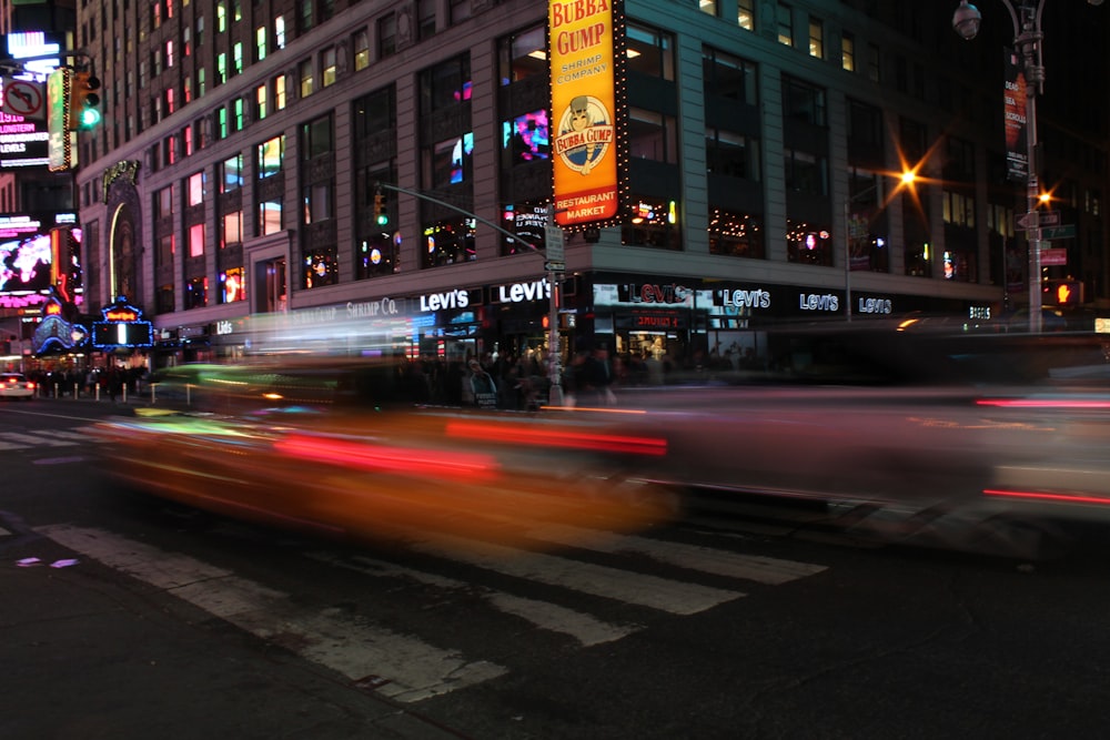 road at night