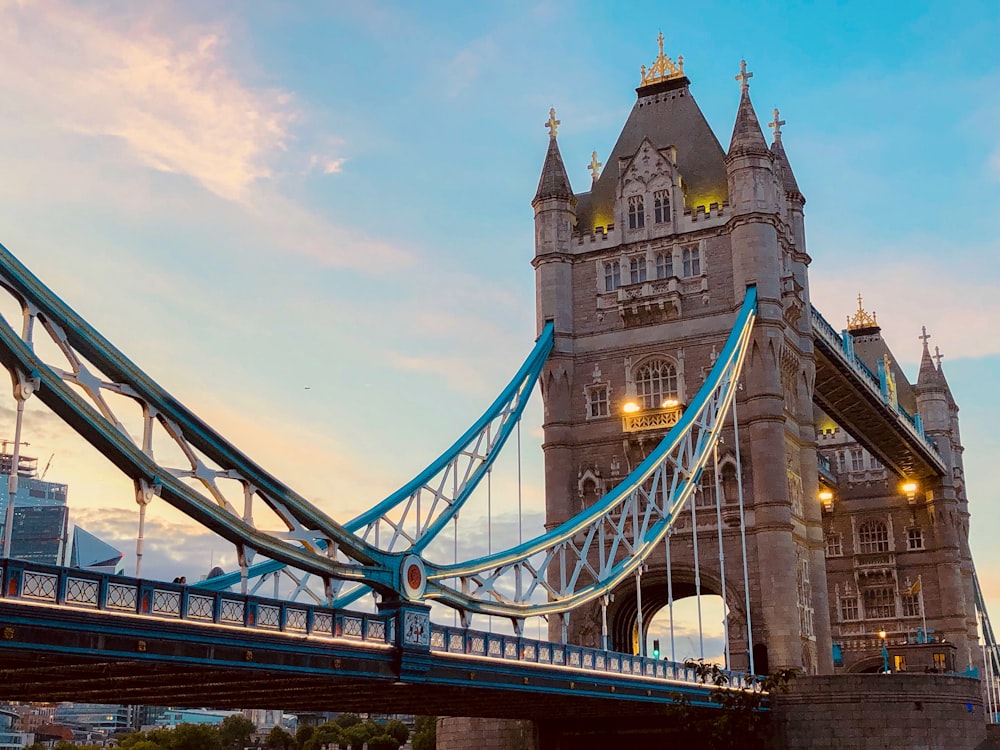 brown tower bridge