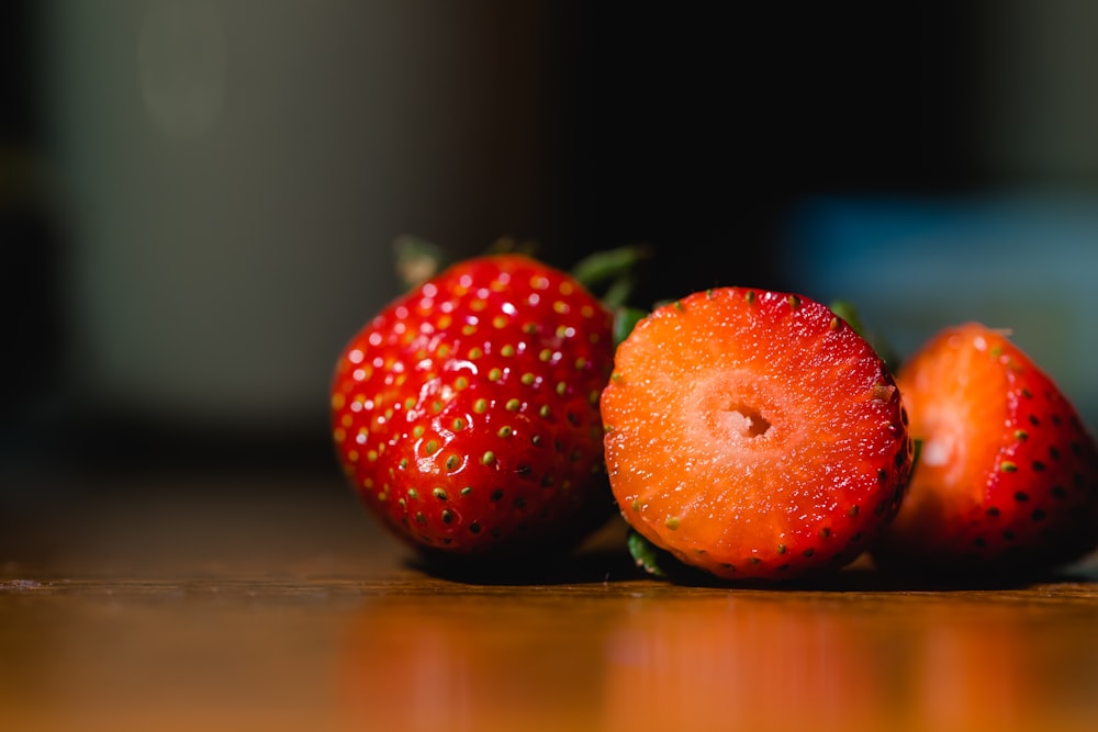 fraises rouges