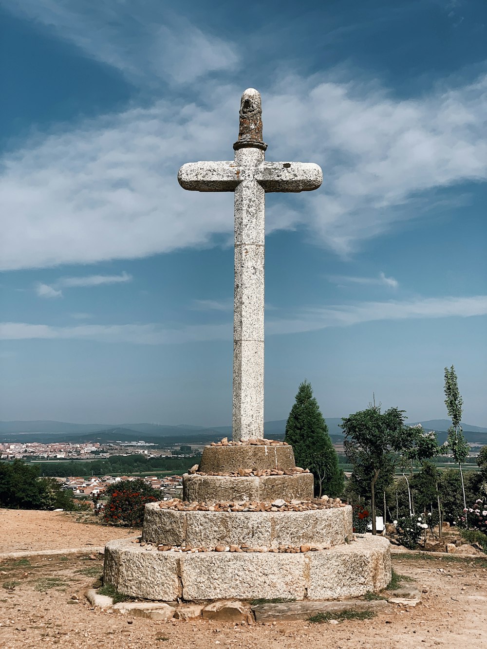 cruz de piedra