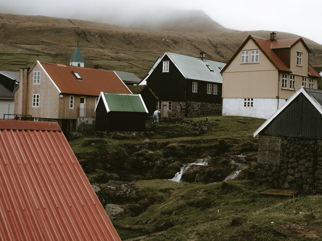houses on hill during daytime