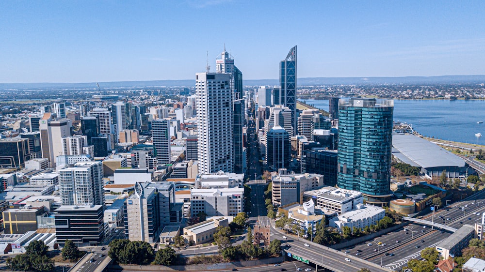 high-angle photography of city during daytime