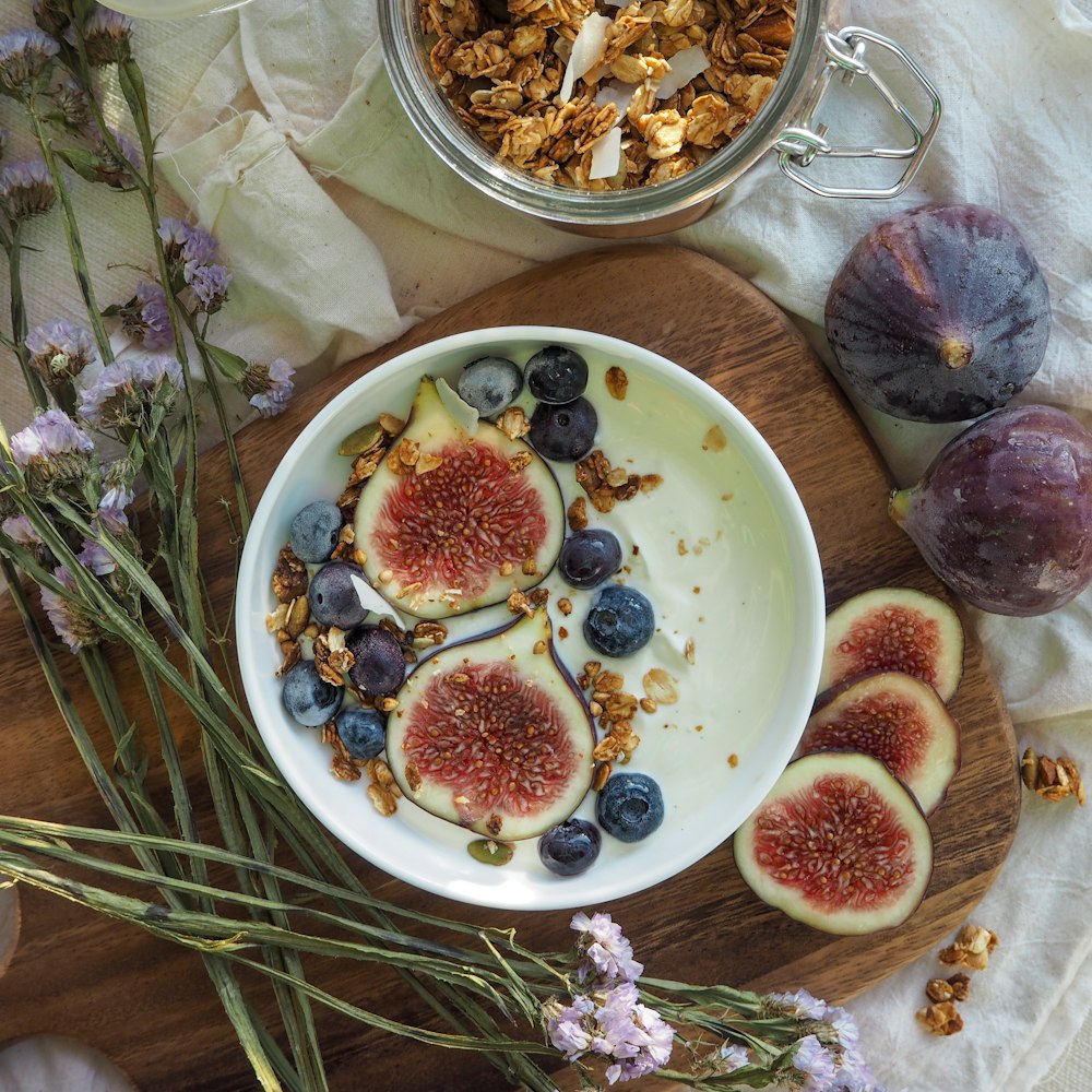 fruits on plate