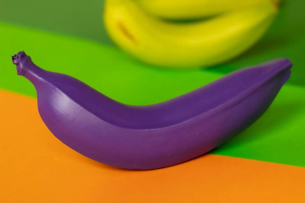purple banana toy