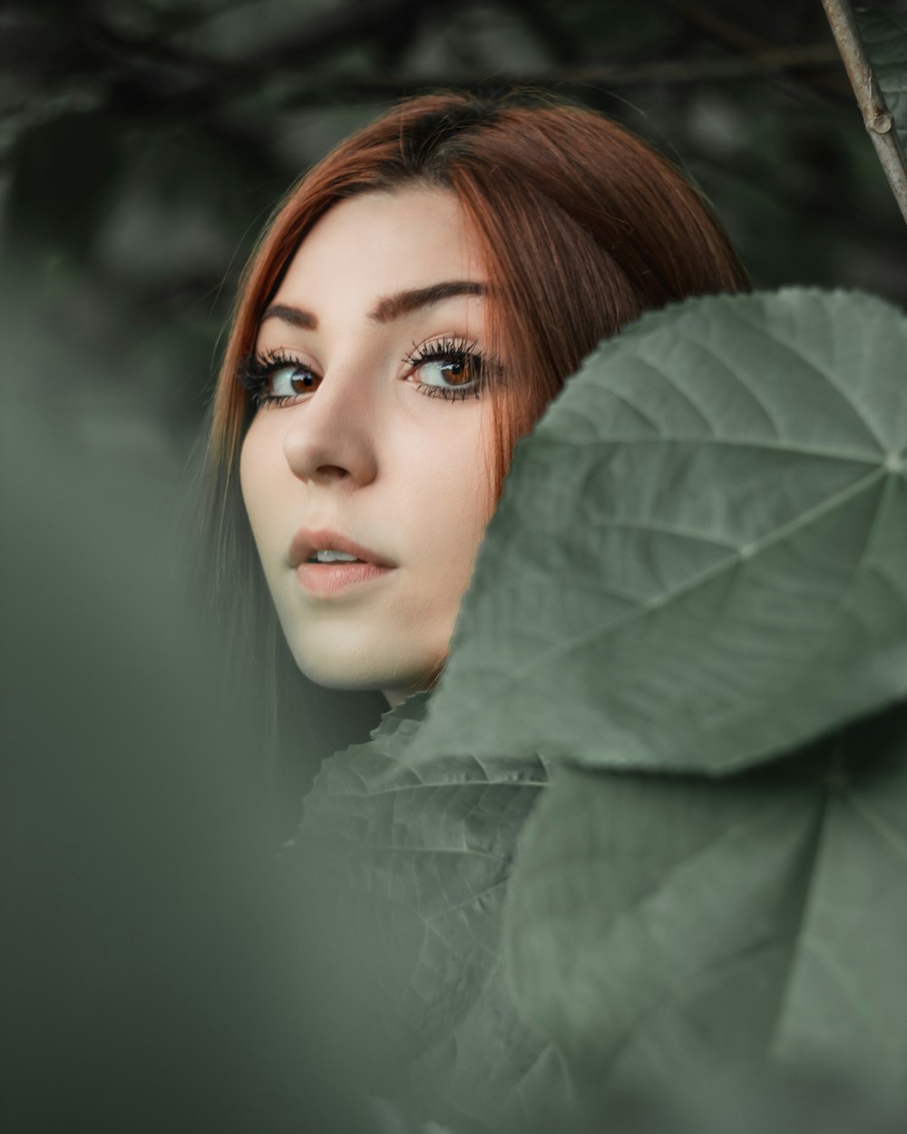 woman near tree