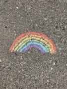 rainbow drawing- paix