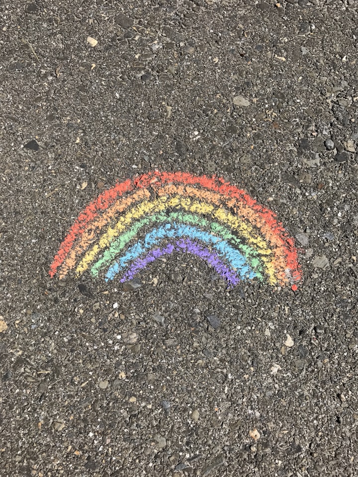 Myth to explain the fabled origin story of why rainbows exist.