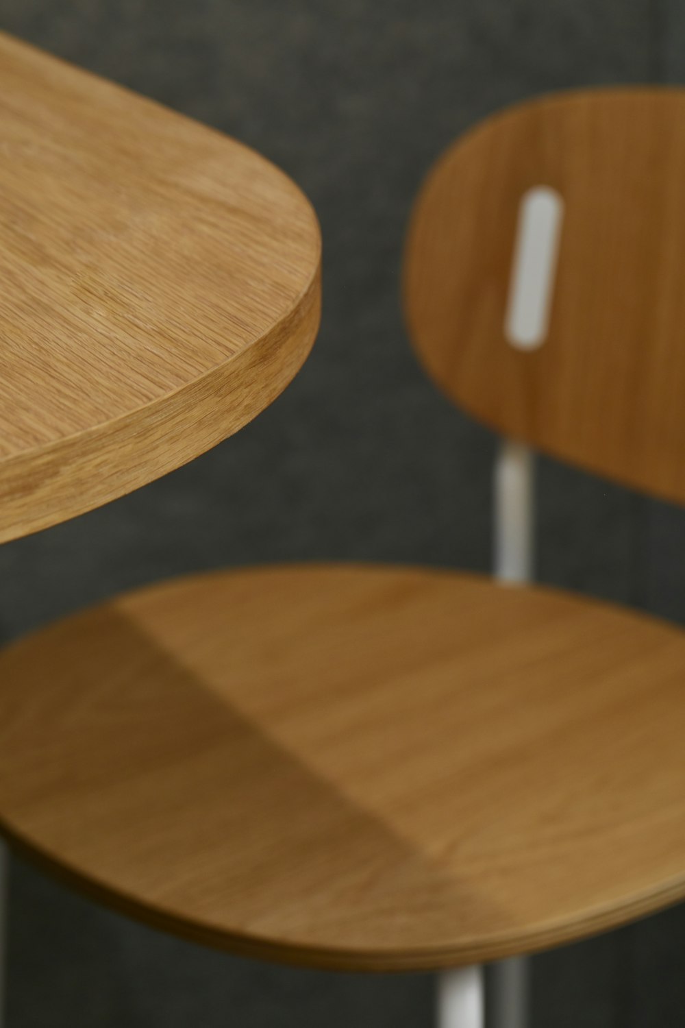 brown wooden pedestal table