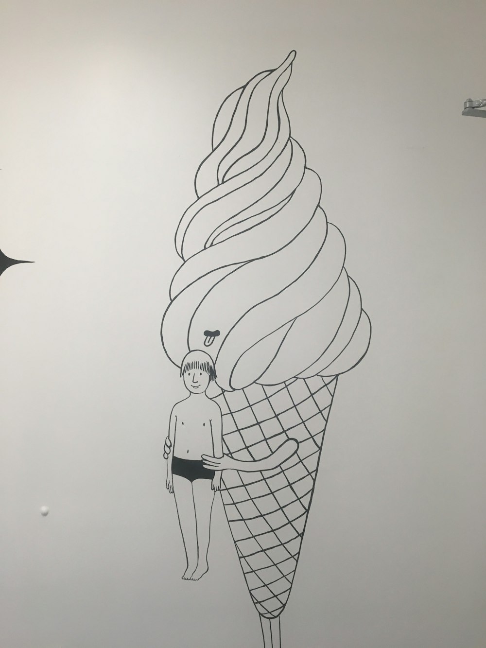 ice cream sketch