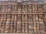 Intricately carved stone sculptures at the sacred Seetha Amman Temple, telling stories from the Ramayana.