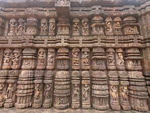 Intricately carved stone sculptures at the sacred Seetha Amman Temple, telling stories from the Ramayana.