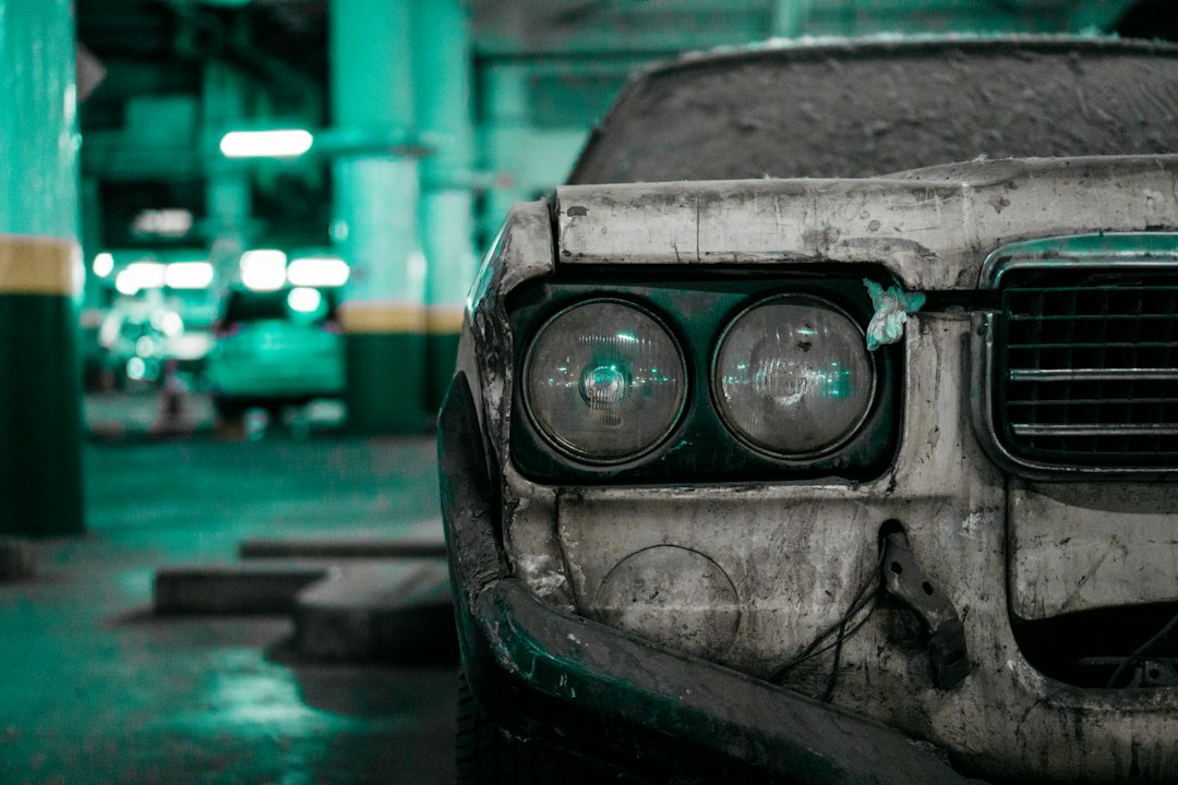 underground parking garage