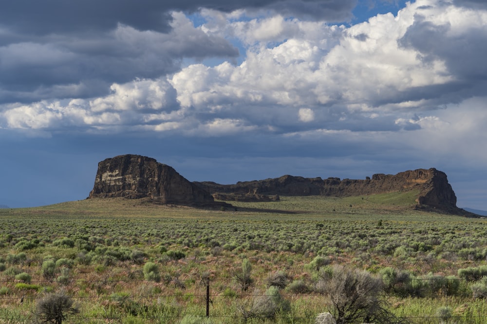 brown and gray rock mountain