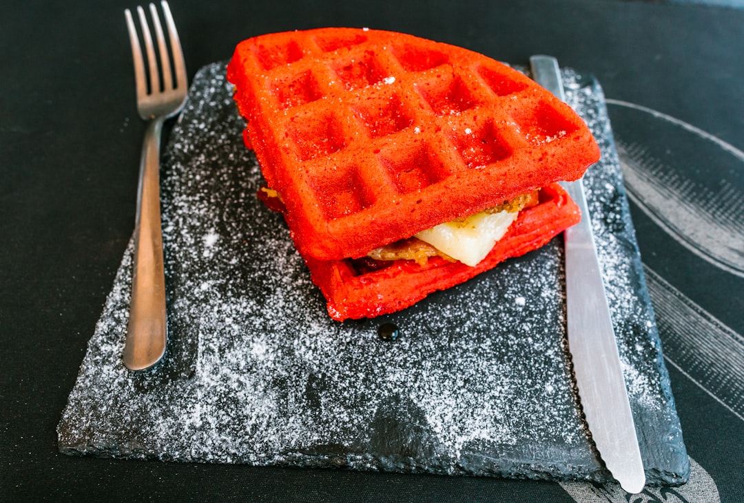 red waffles