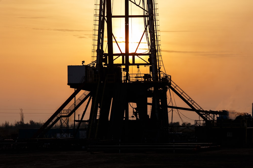 silhouette photography of tower