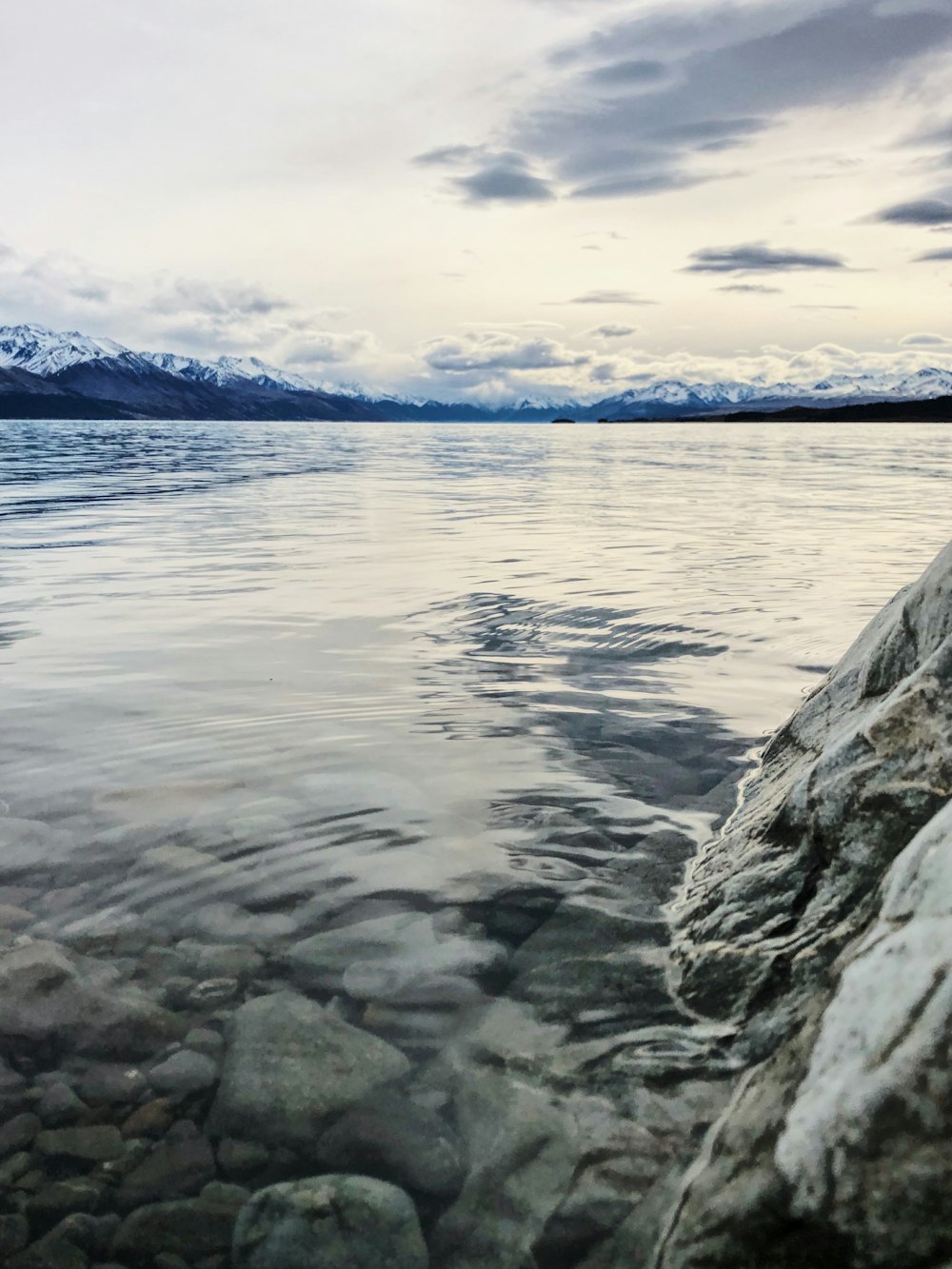 calm body of water