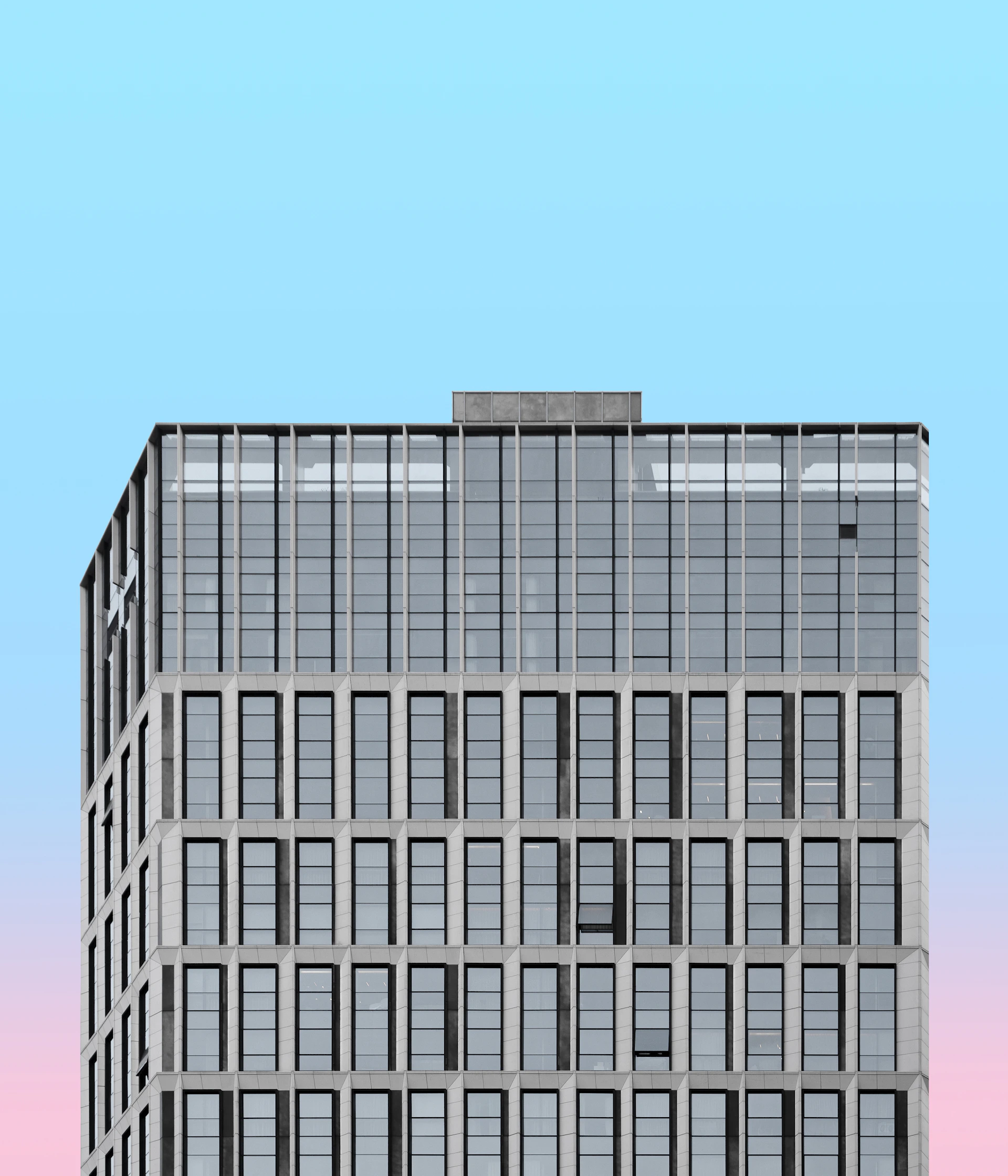high-rise building cartoon image
