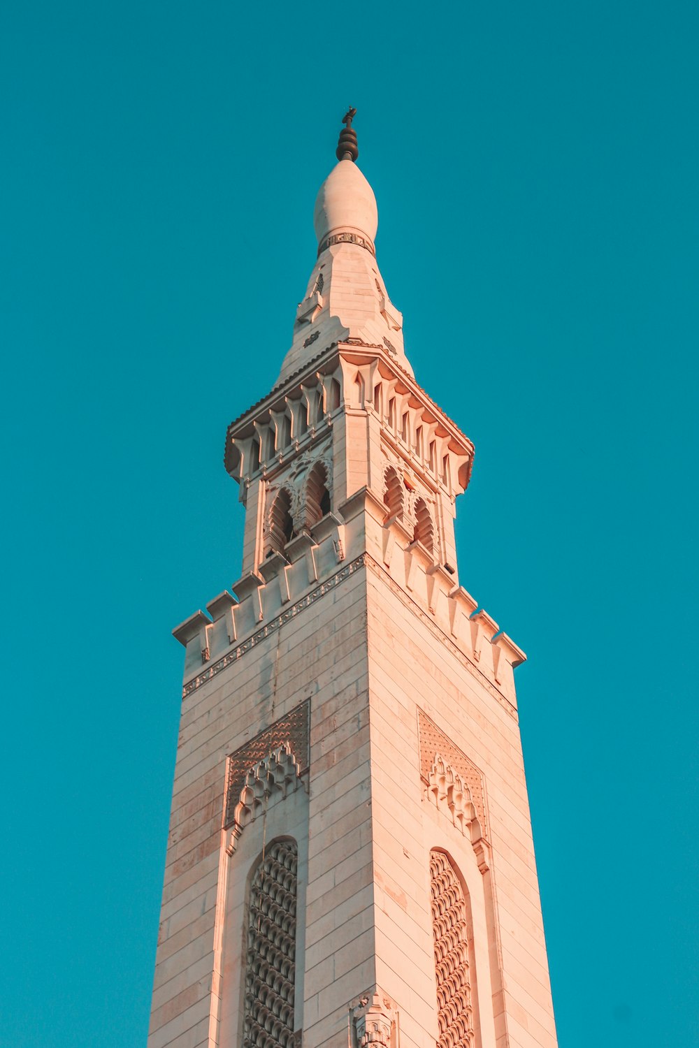 brown concrete tower