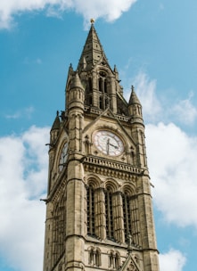brown clock tower
