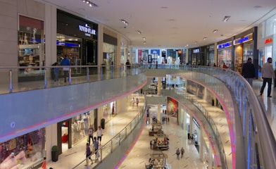 top view mall interior photo
