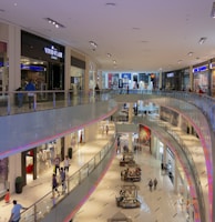 top view mall interior photo