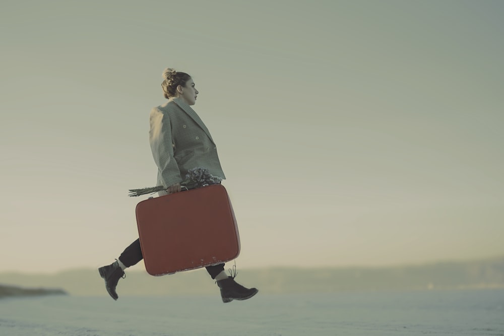 person carrying luggage