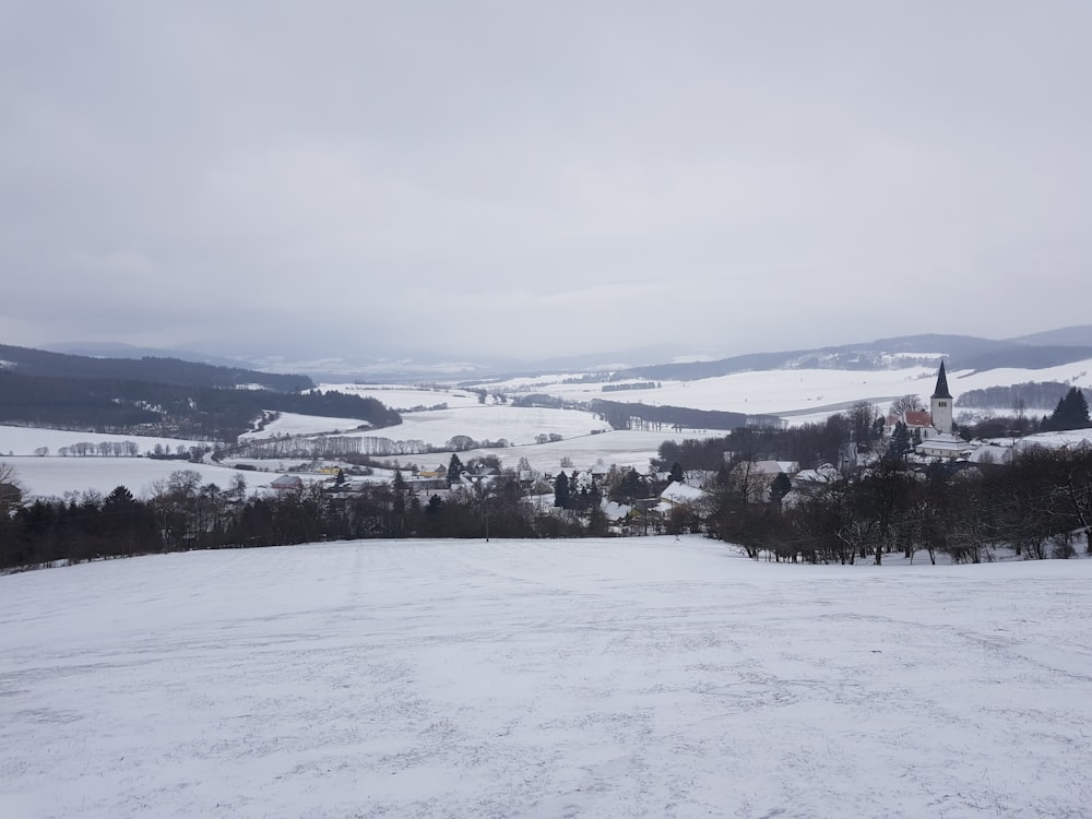 Champ de terre blanche