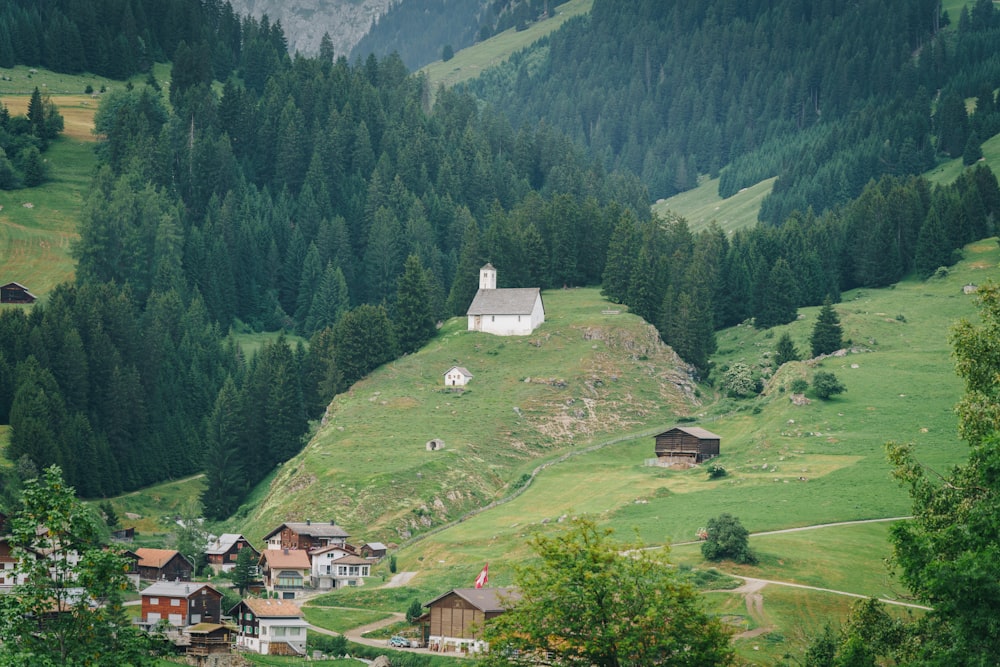 houses during daytime