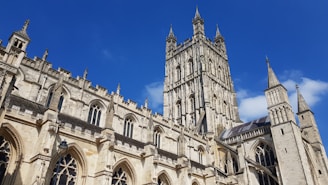 beige concrete building